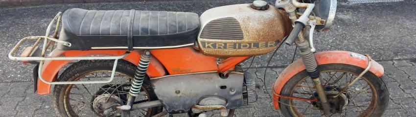 Vendre sa moto hors service